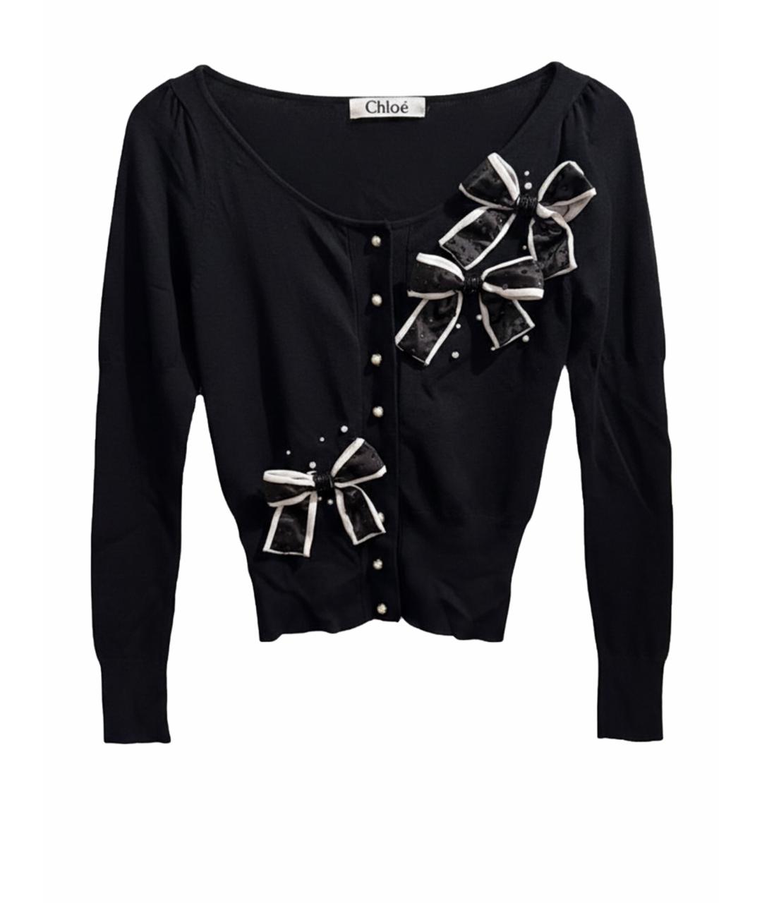 CHLOE Черный кардиган, фото 1