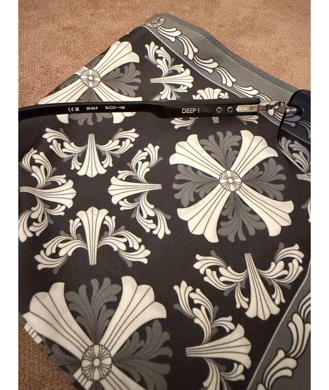 CHROME HEARTS Черные солнцезащитные очки, фото 4