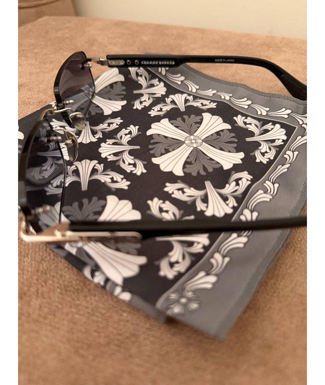 CHROME HEARTS Черные солнцезащитные очки, фото 5