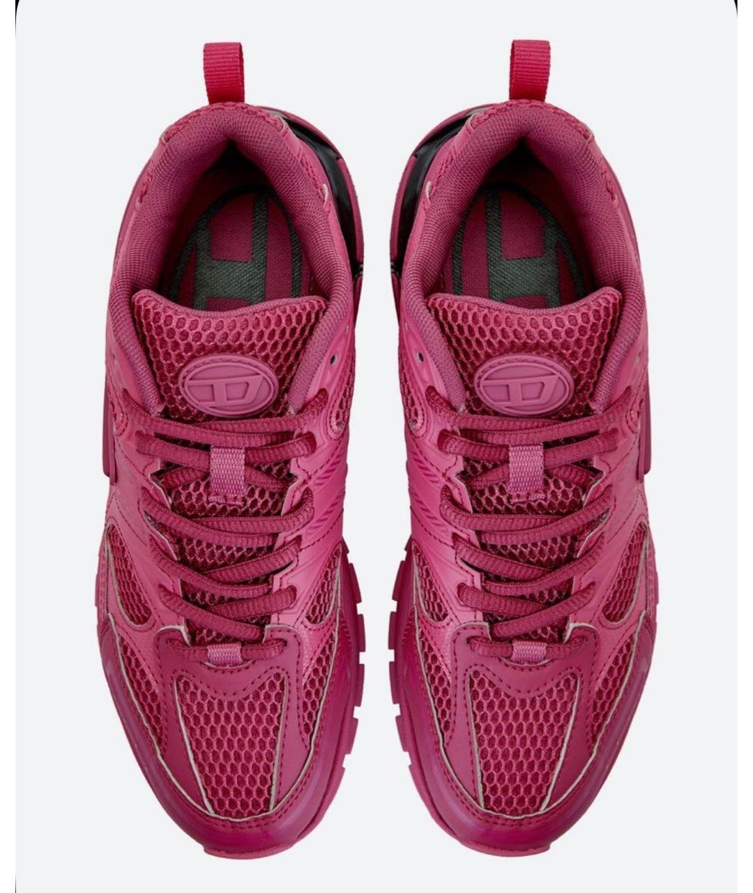 DIESEL Розовые кроссовки, фото 3