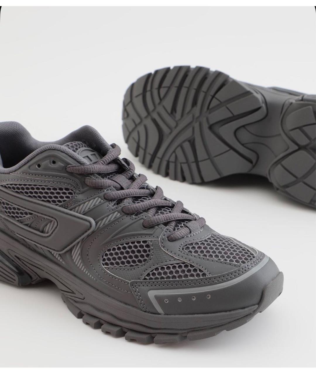 DIESEL Серые кроссовки, фото 3