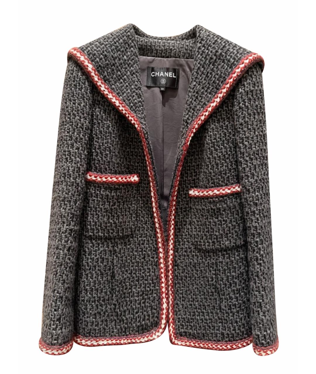 CHANEL Серая куртка, фото 1