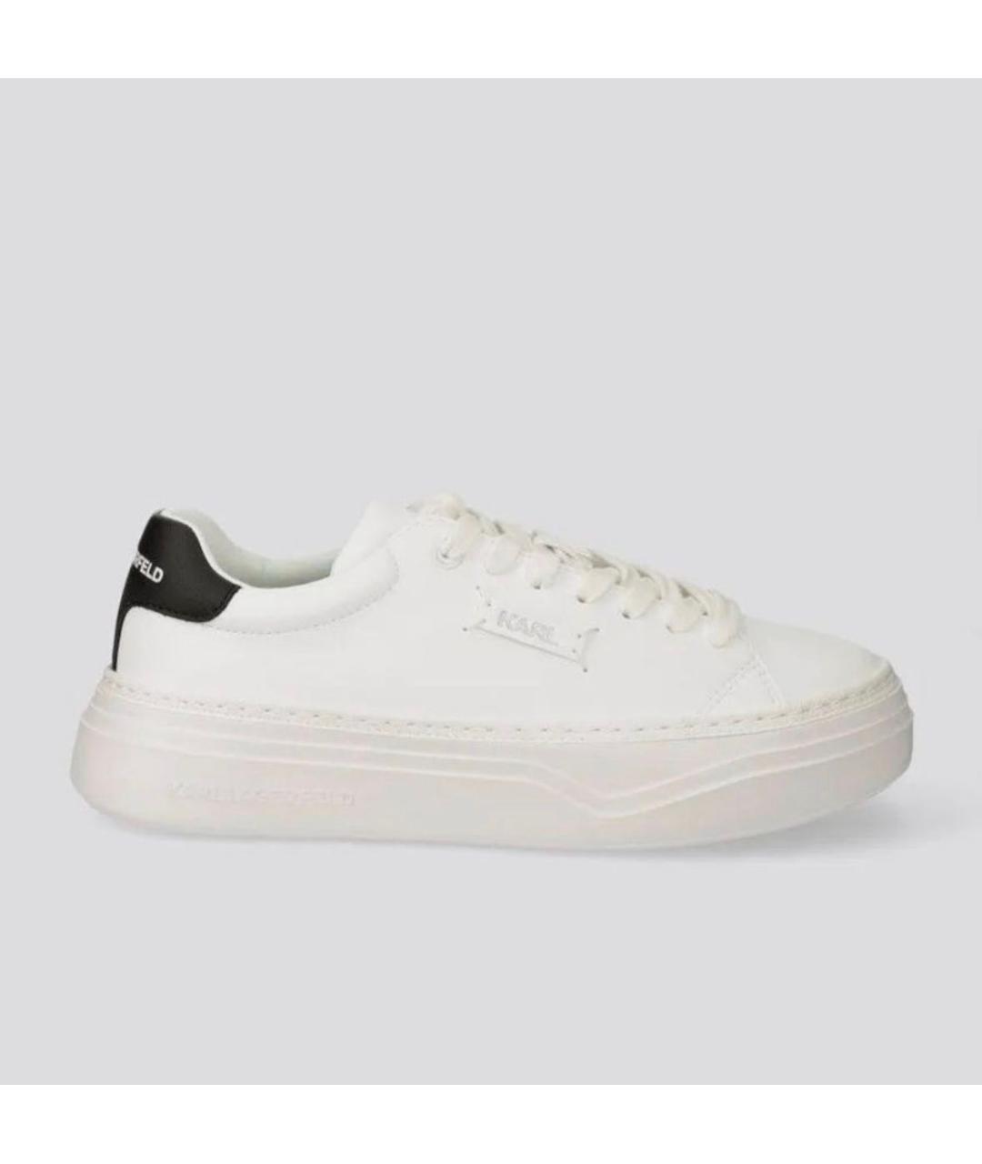 KARL LAGERFELD Белые кроссовки, фото 5