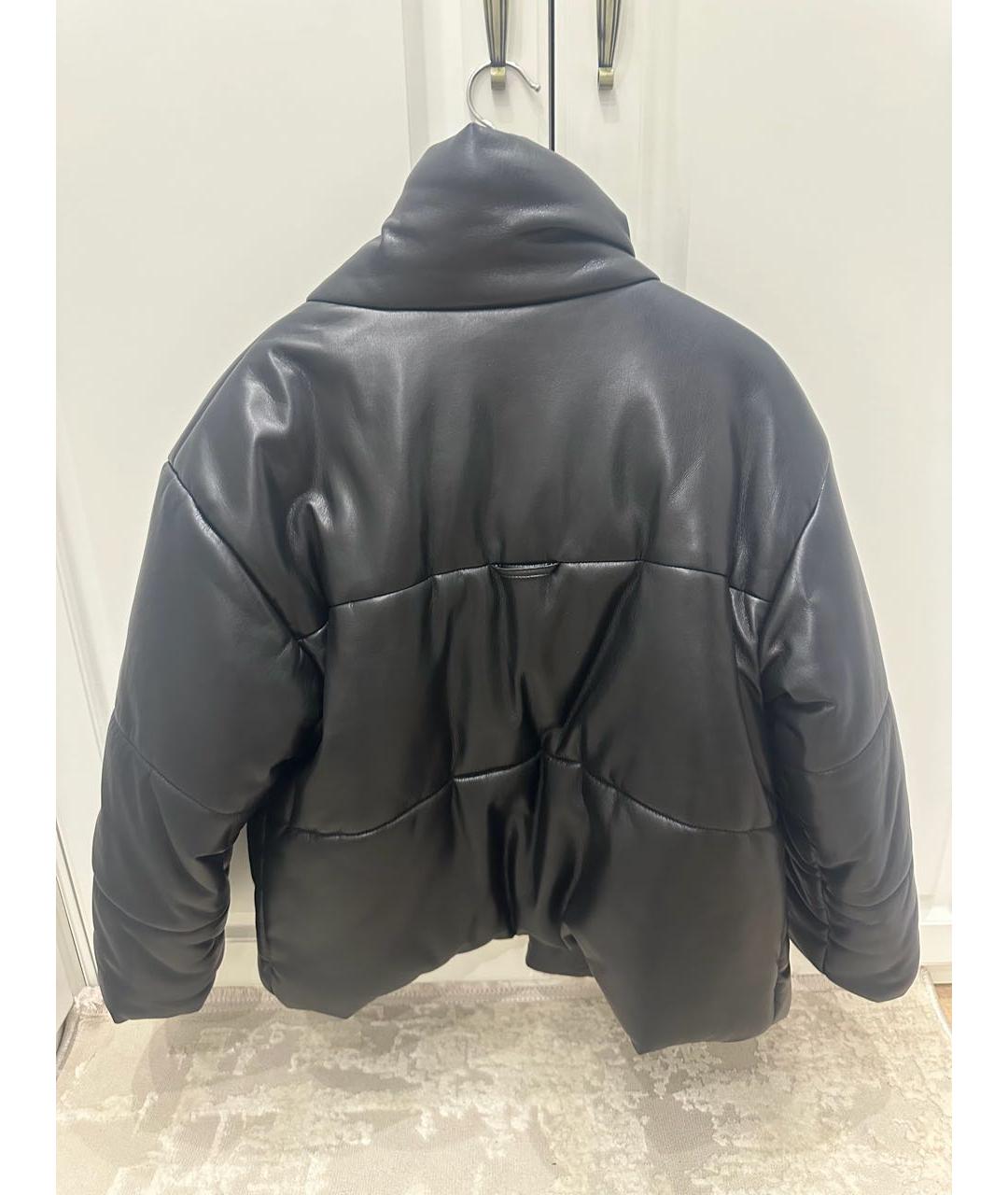 NANUSHKA Черная полиэстеровая куртка, фото 2