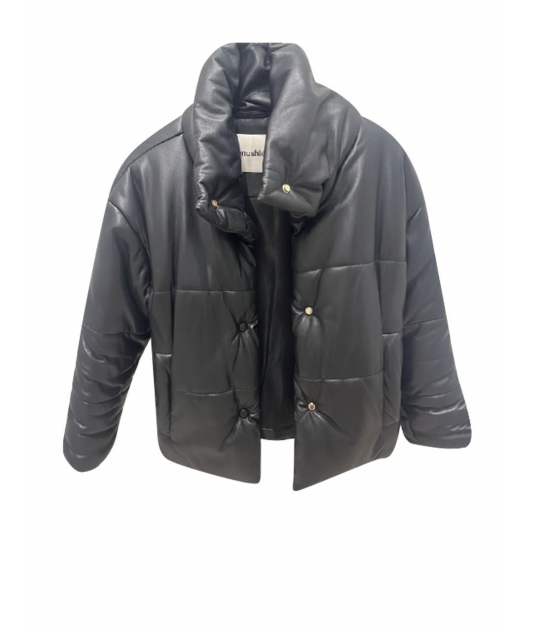 NANUSHKA Черная полиэстеровая куртка, фото 1