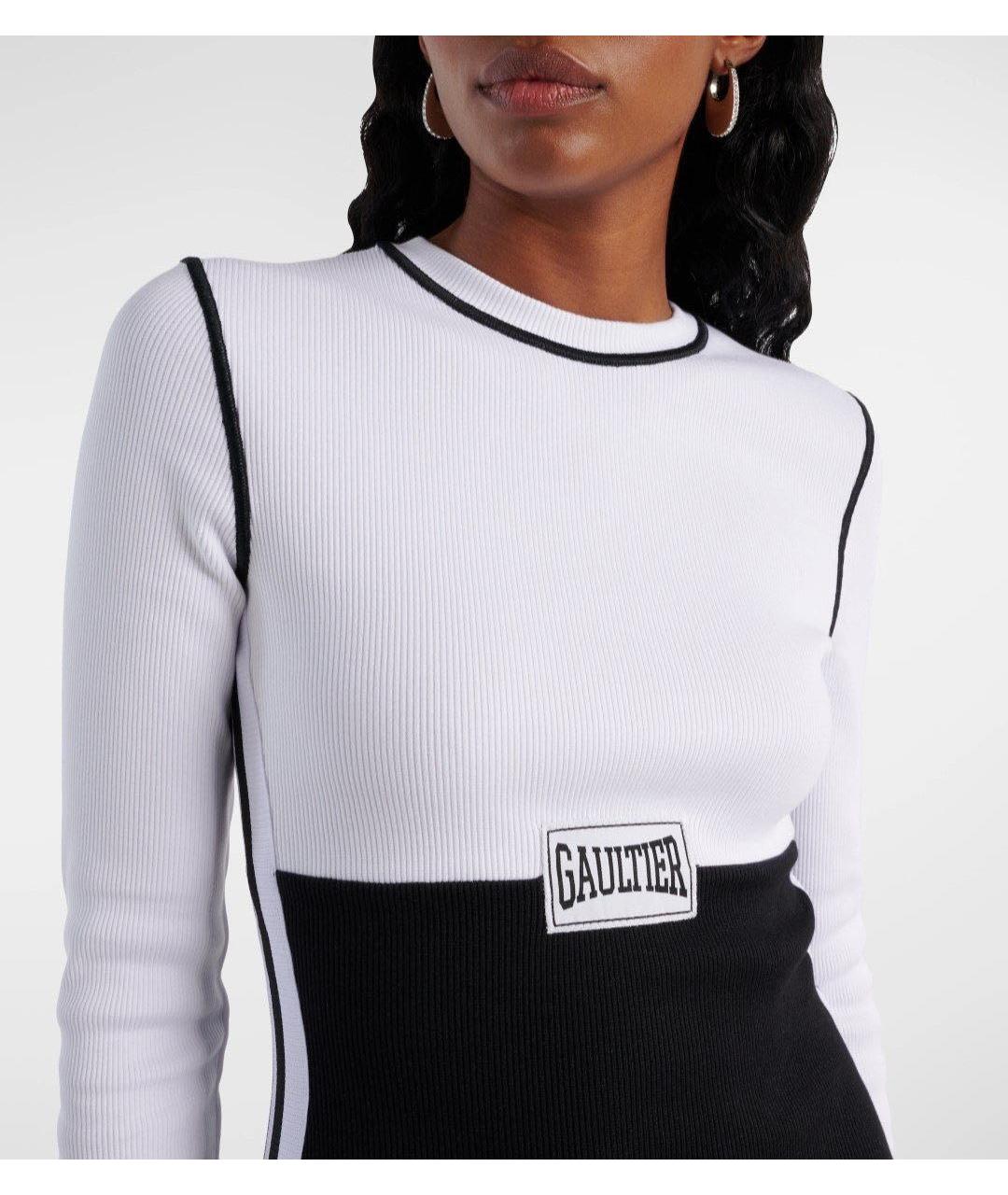 JEAN PAUL GAULTIER Хлопковое повседневное платье, фото 4