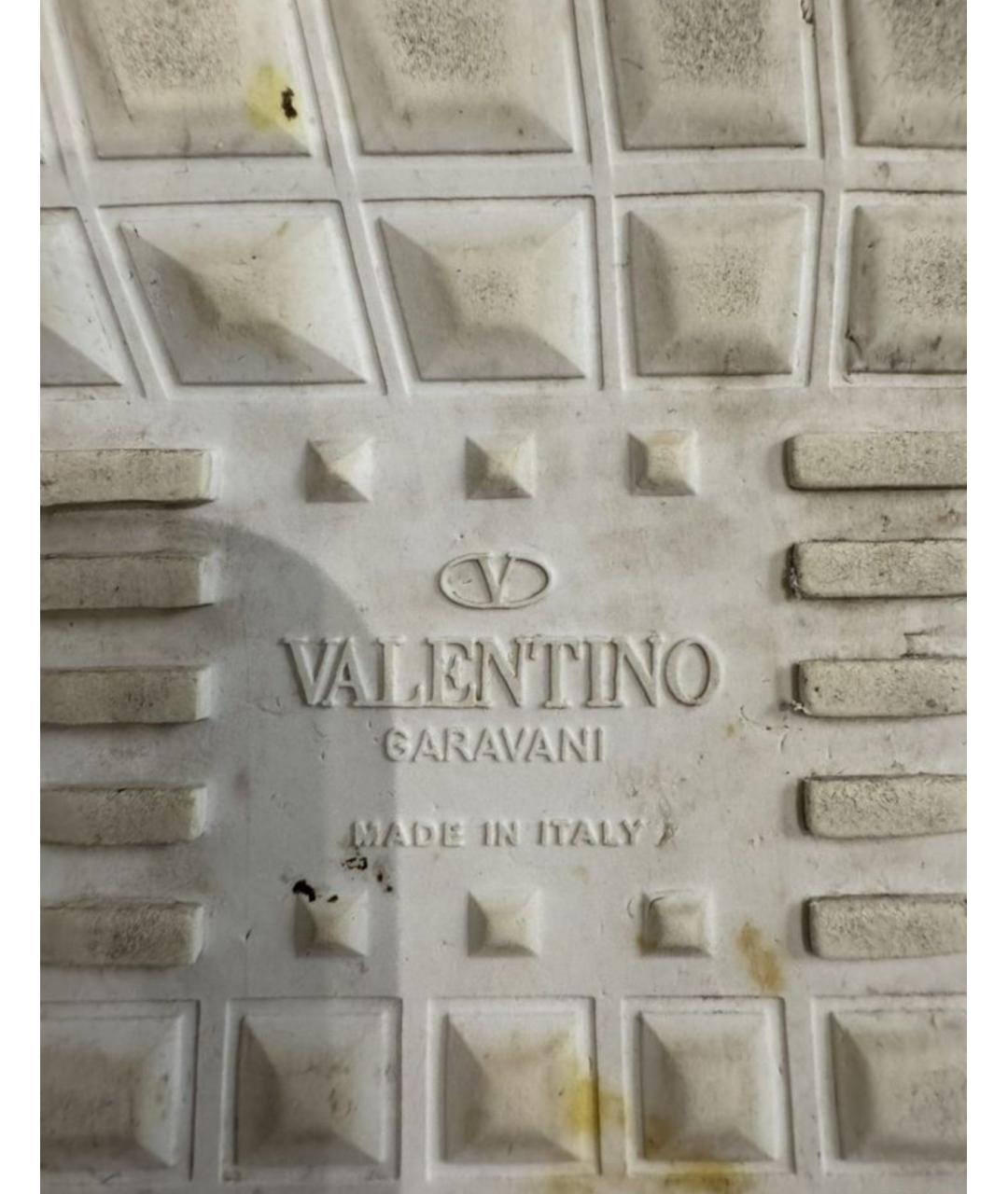 VALENTINO Кожаные кеды, фото 9