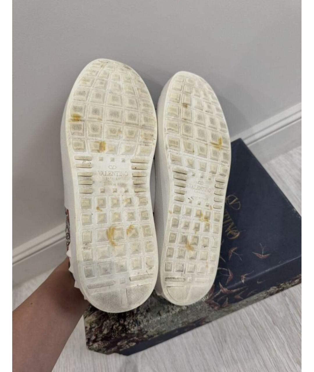 VALENTINO Кожаные кеды, фото 6