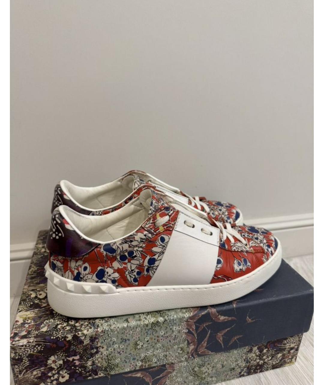 VALENTINO Кожаные кеды, фото 10