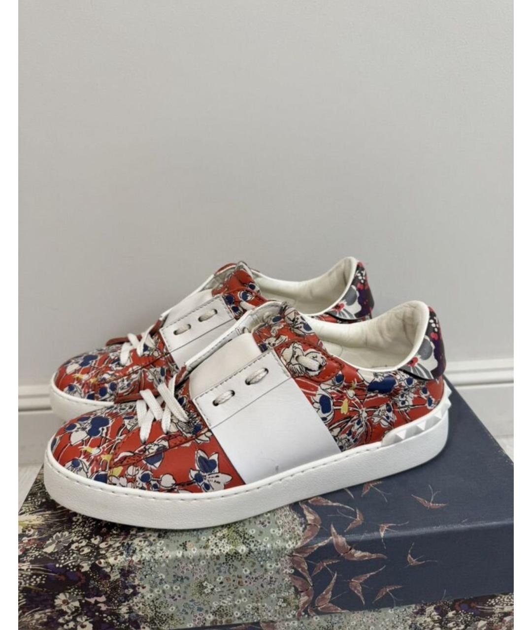 VALENTINO Кожаные кеды, фото 2