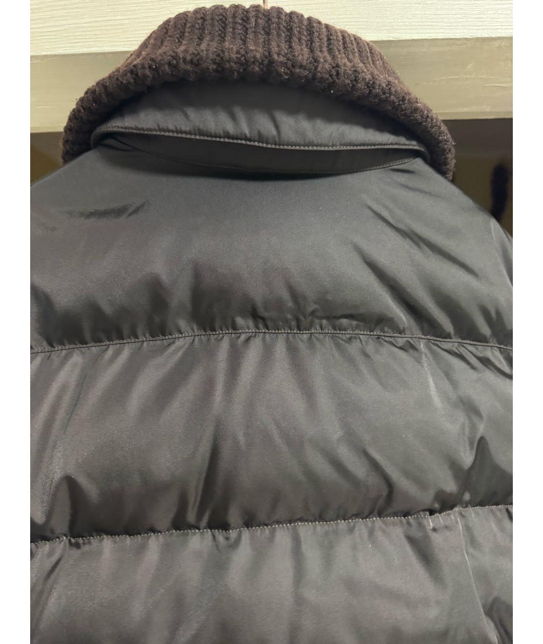 PRADA Коричневая шерстяная куртка, фото 2