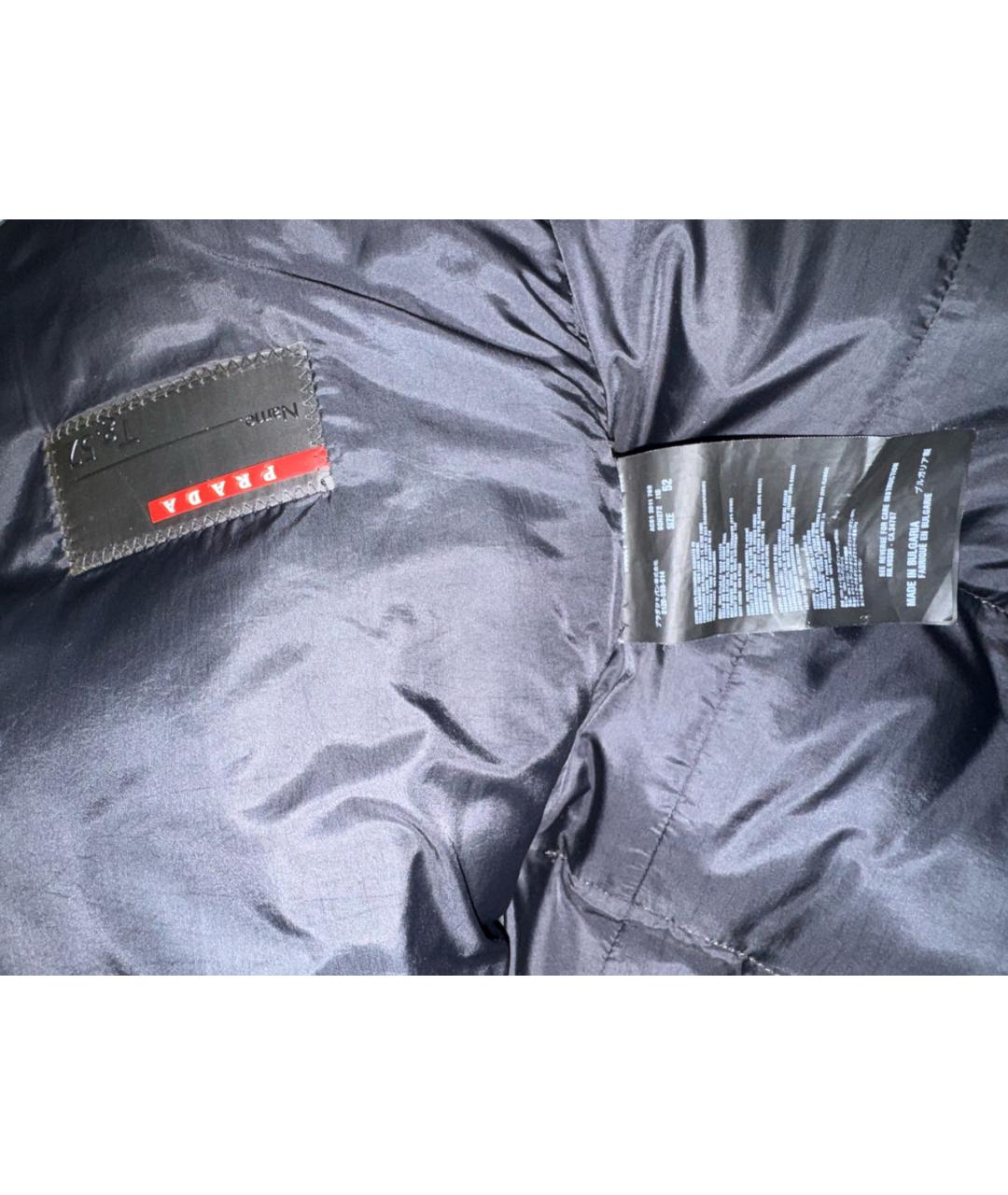 PRADA Коричневая шерстяная куртка, фото 6