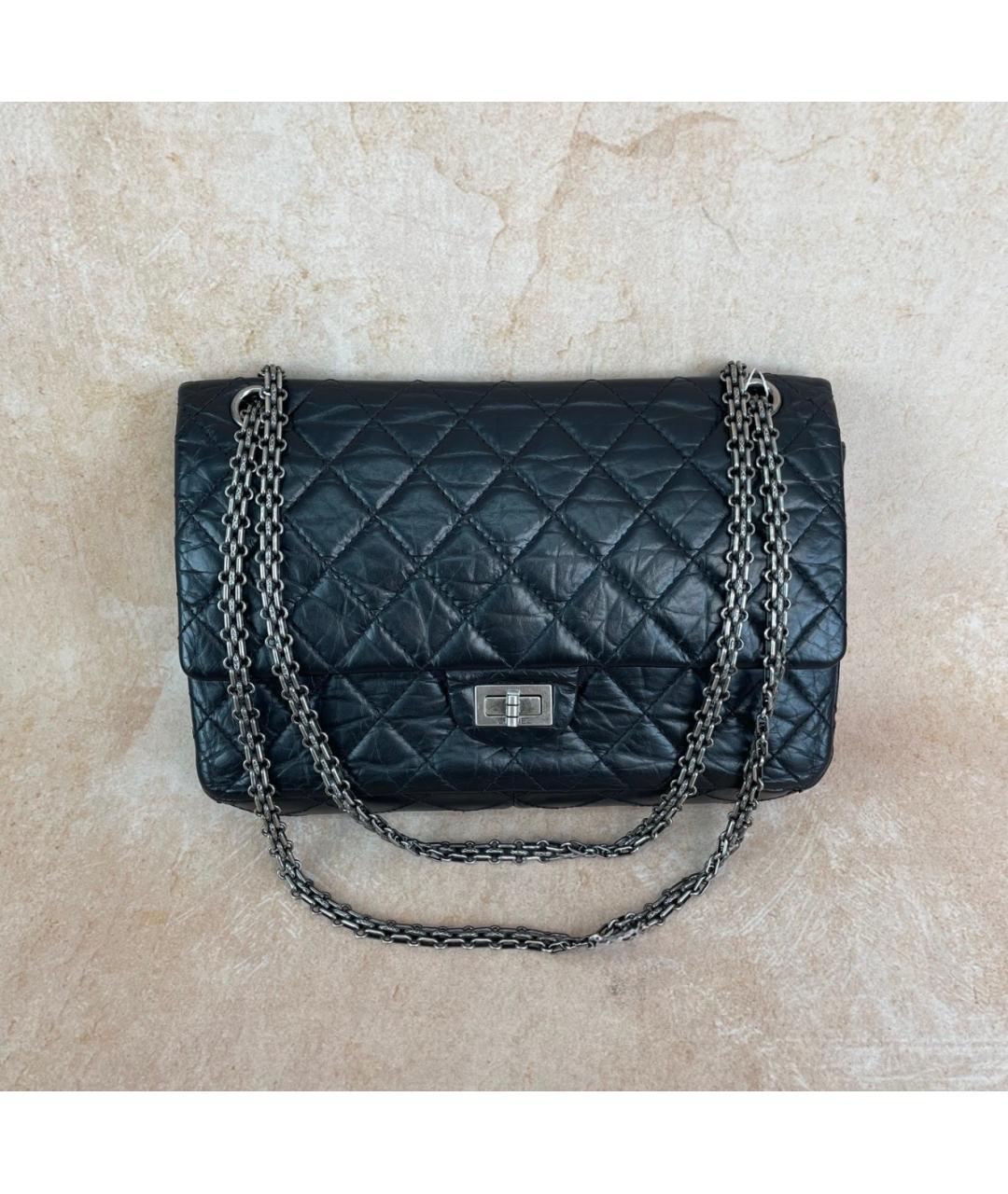 CHANEL Черная кожаная сумка через плечо, фото 2