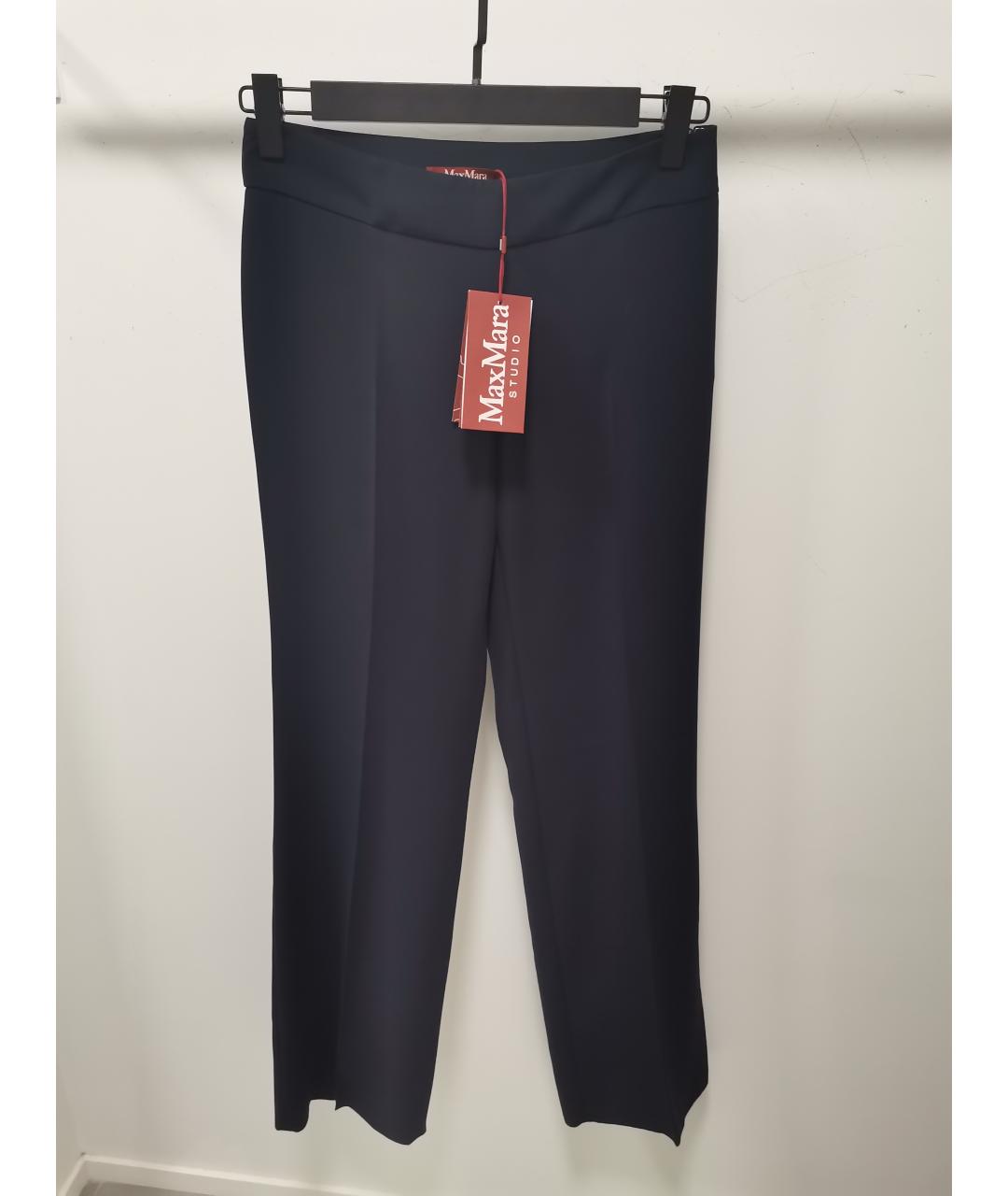 MAX MARA STUDIO Темно-синий костюм с брюками, фото 4
