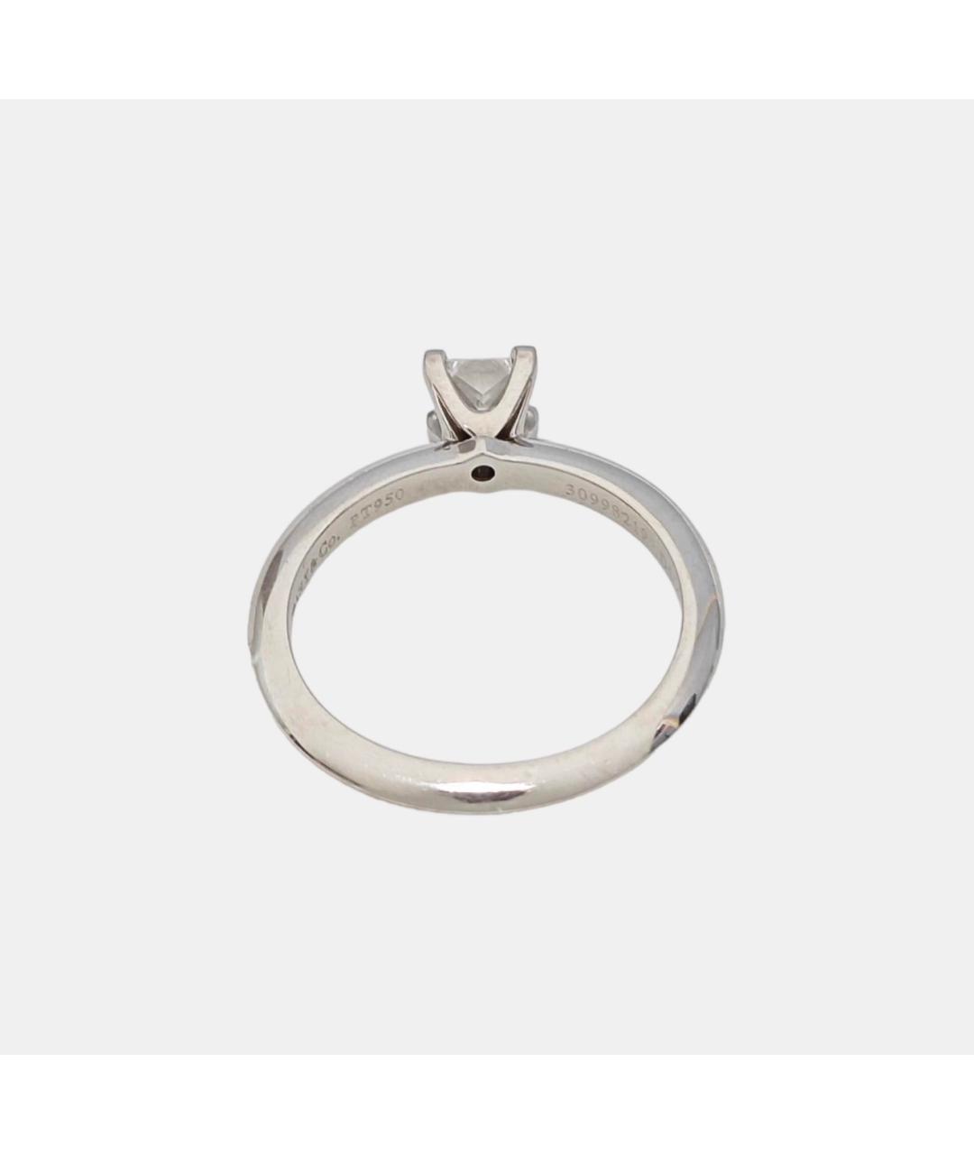 TIFFANY&CO Серебряное платиновое кольцо, фото 5