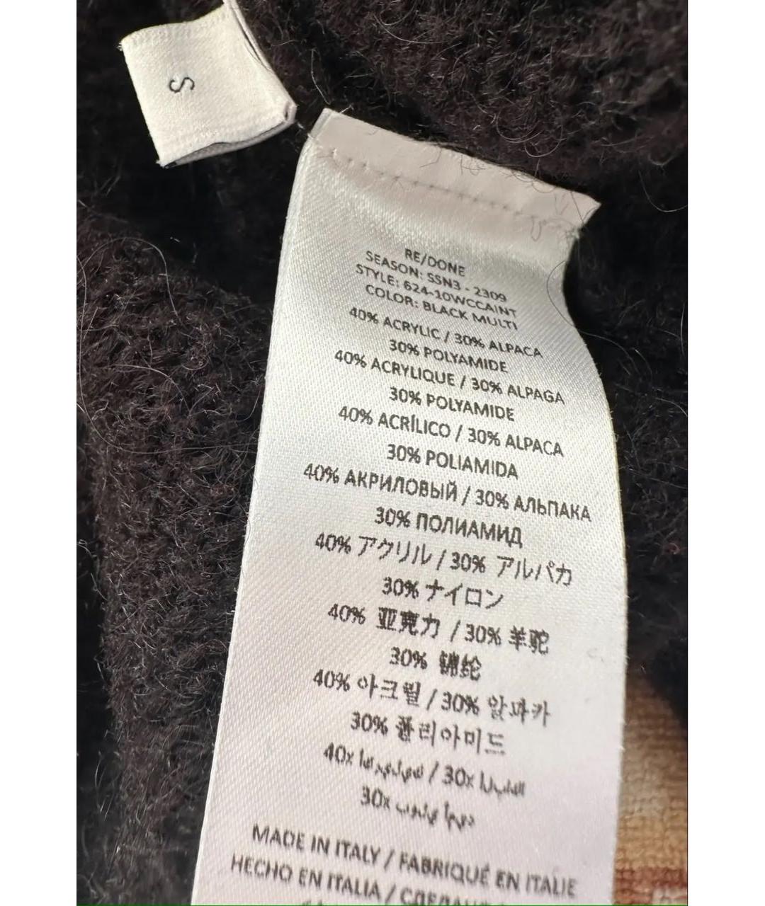 RE/DONE Черный джемпер / свитер, фото 5