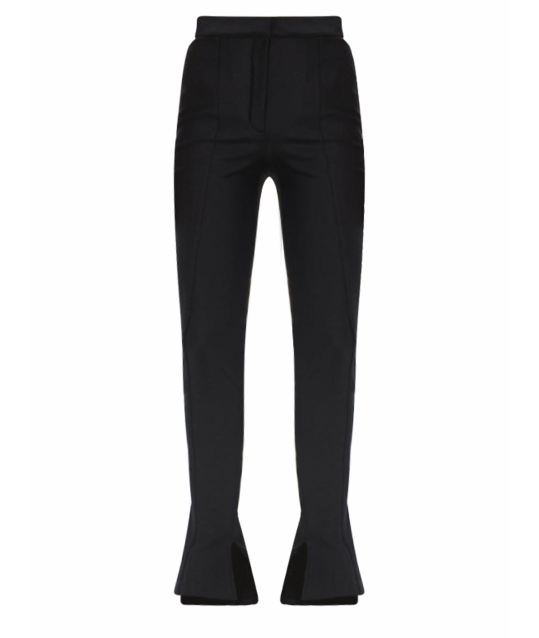 MUGLER Черные брюки узкие, фото 1