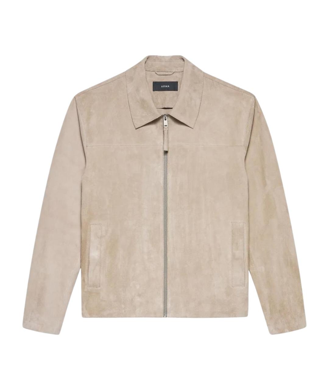 ARMA Серая замшевая куртка, фото 1