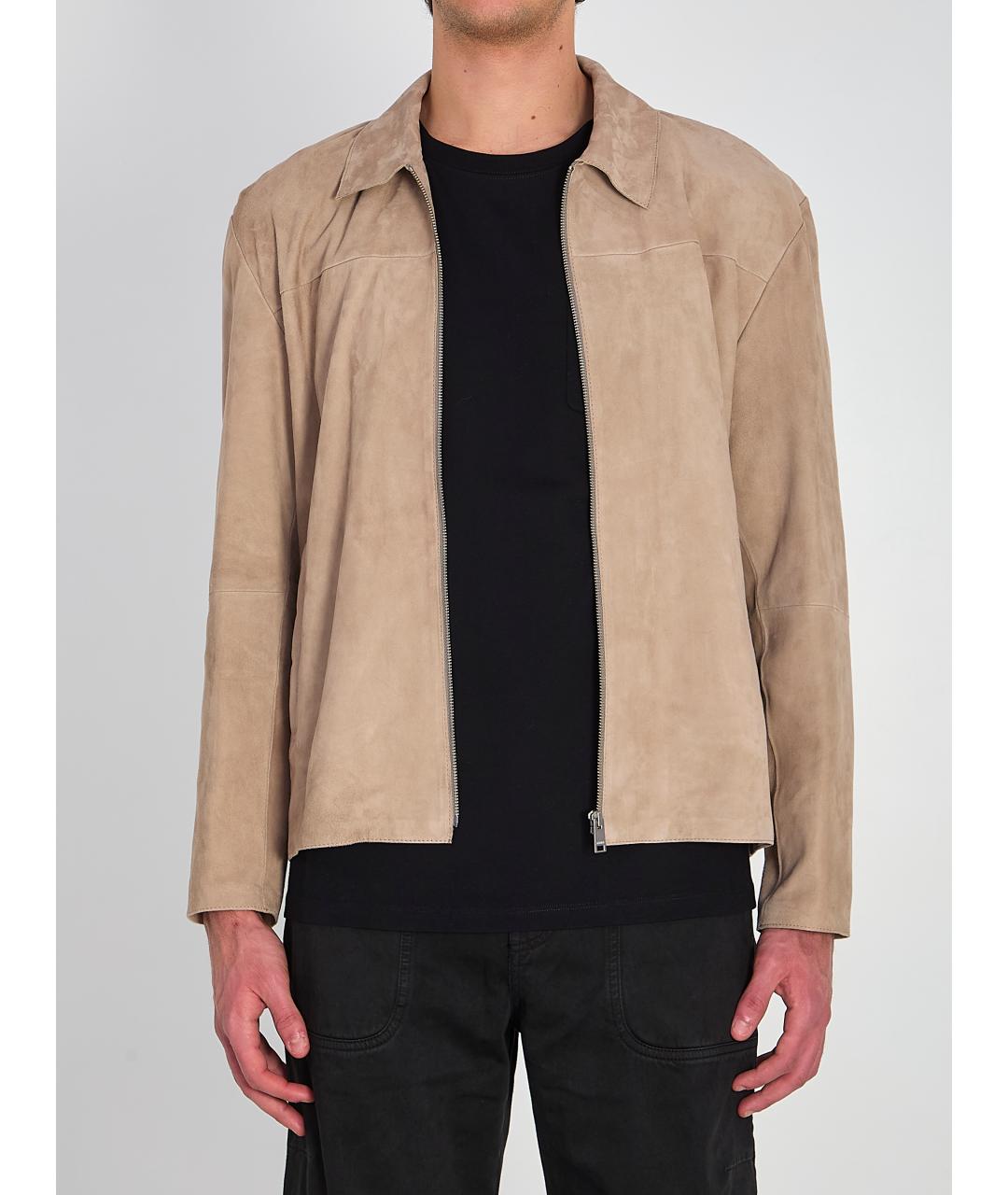 ARMA Серая замшевая куртка, фото 2