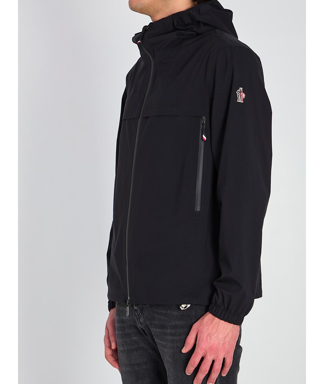 MONCLER GRENOBLE Черная полиамидовая куртка, фото 2