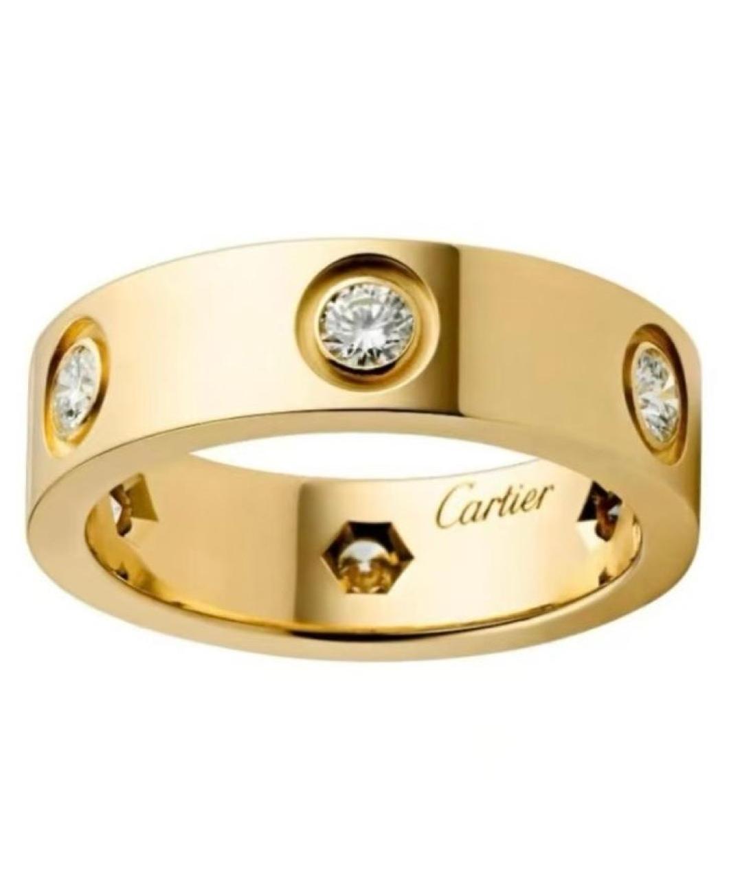 CARTIER Золотое кольцо из желтого золота, фото 1