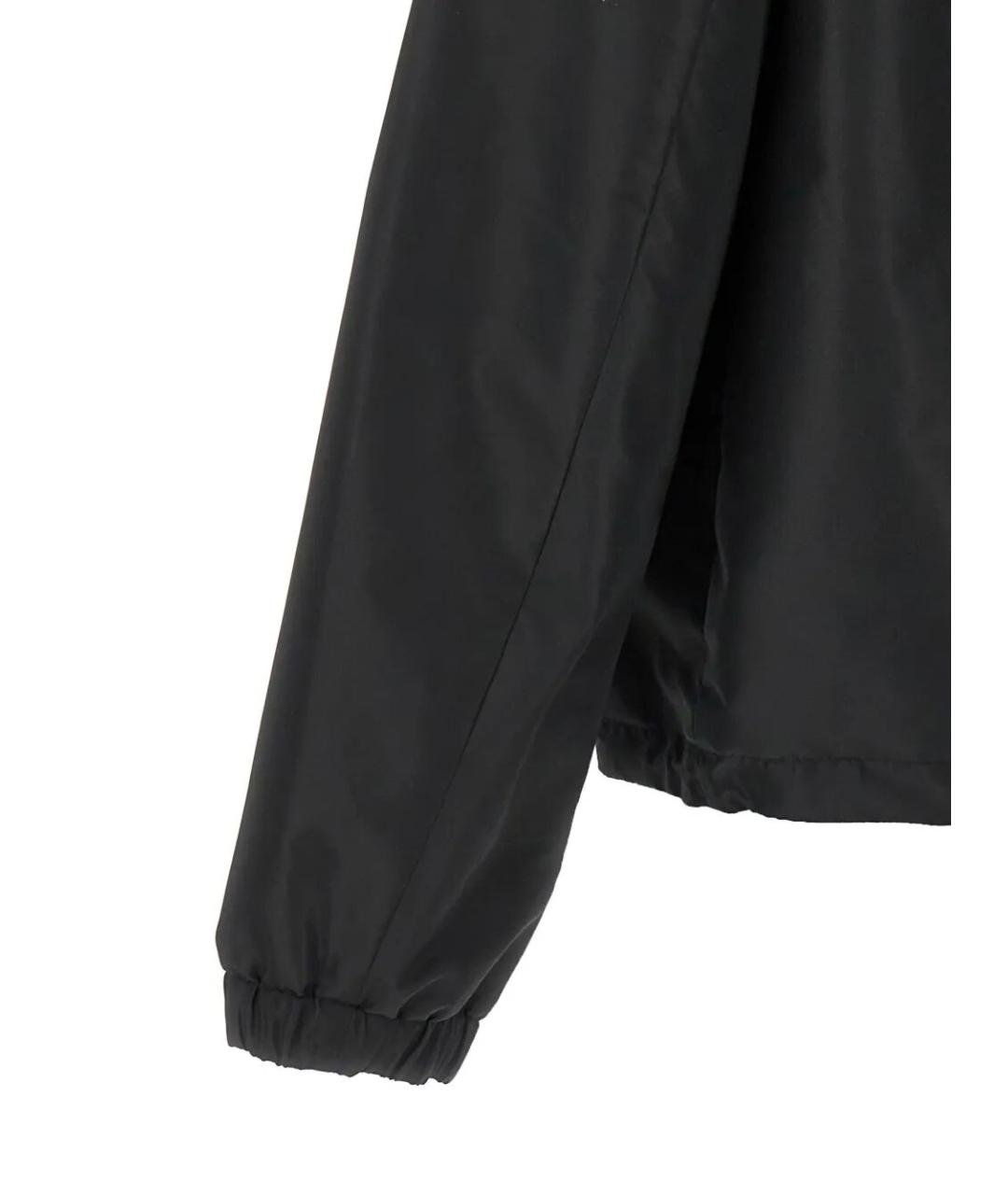 FENDI Черная полиэстеровая куртка, фото 3