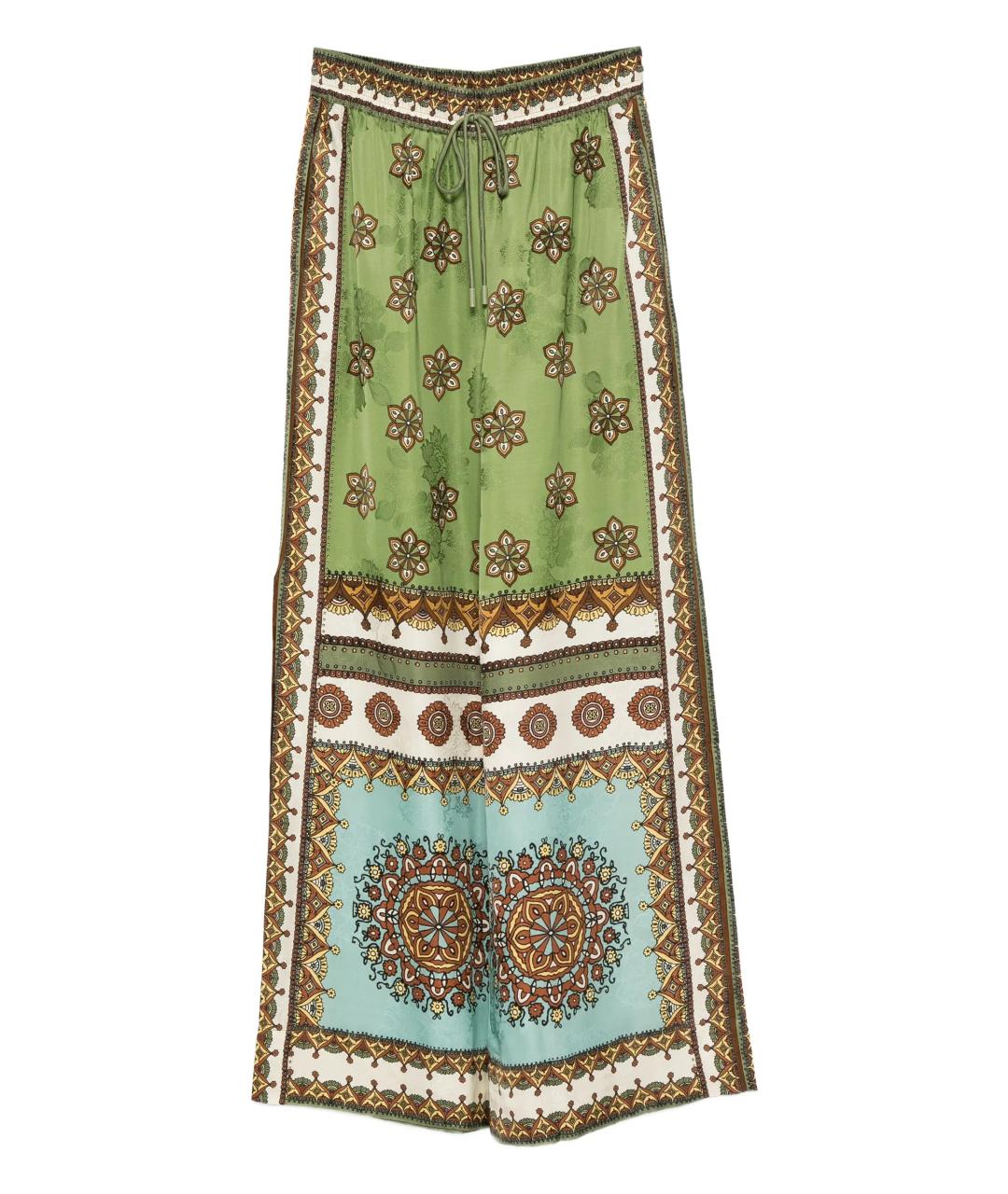 Alemais Мульти вискозные прямые брюки, фото 1