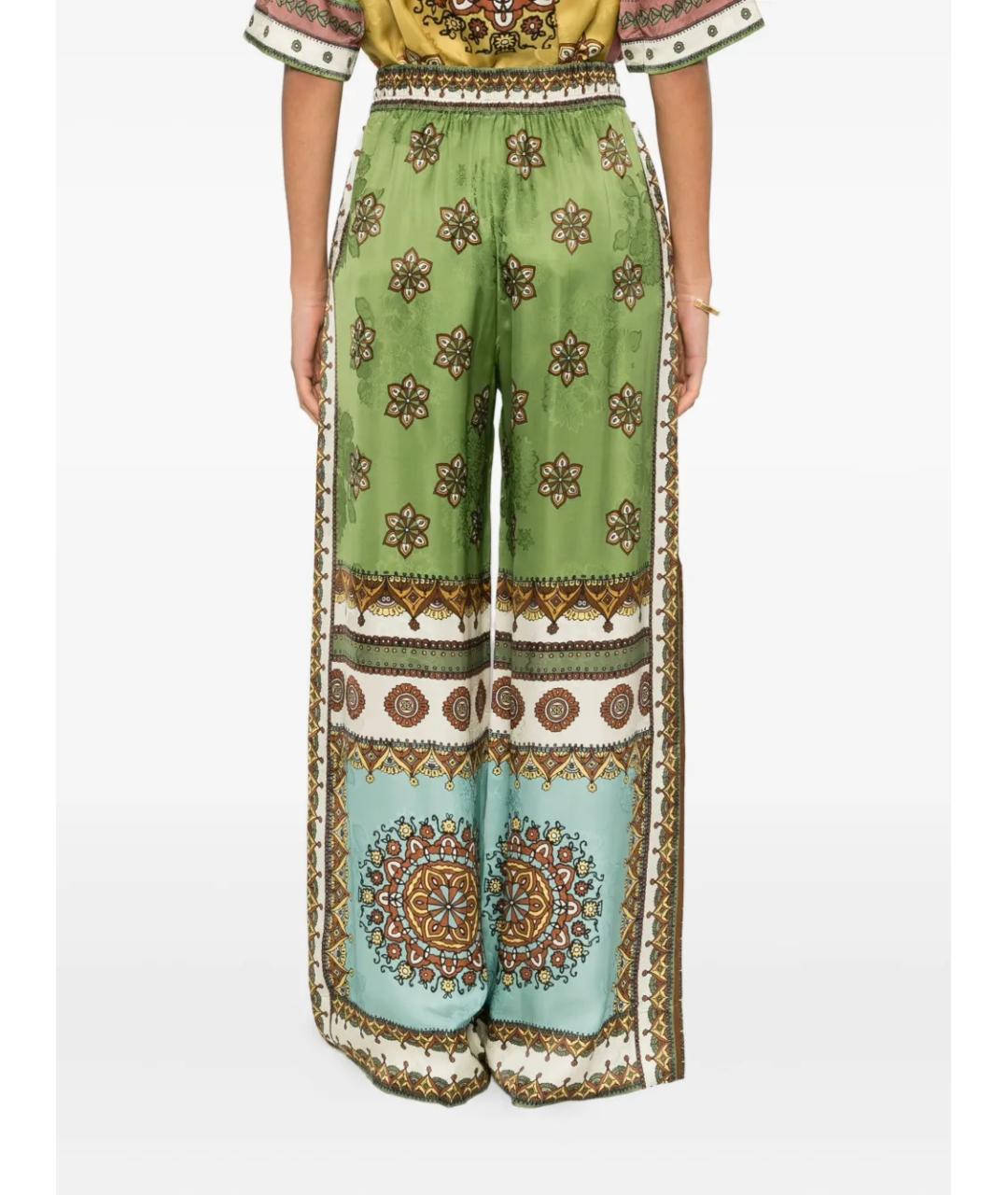 Alemais Мульти вискозные прямые брюки, фото 4