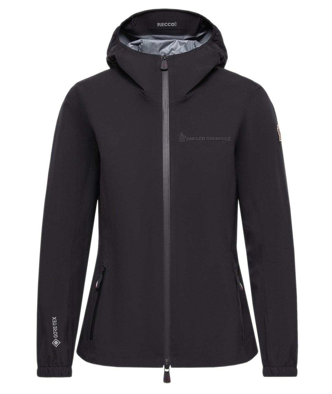 MONCLER Черная полиамидовая куртка, фото 1