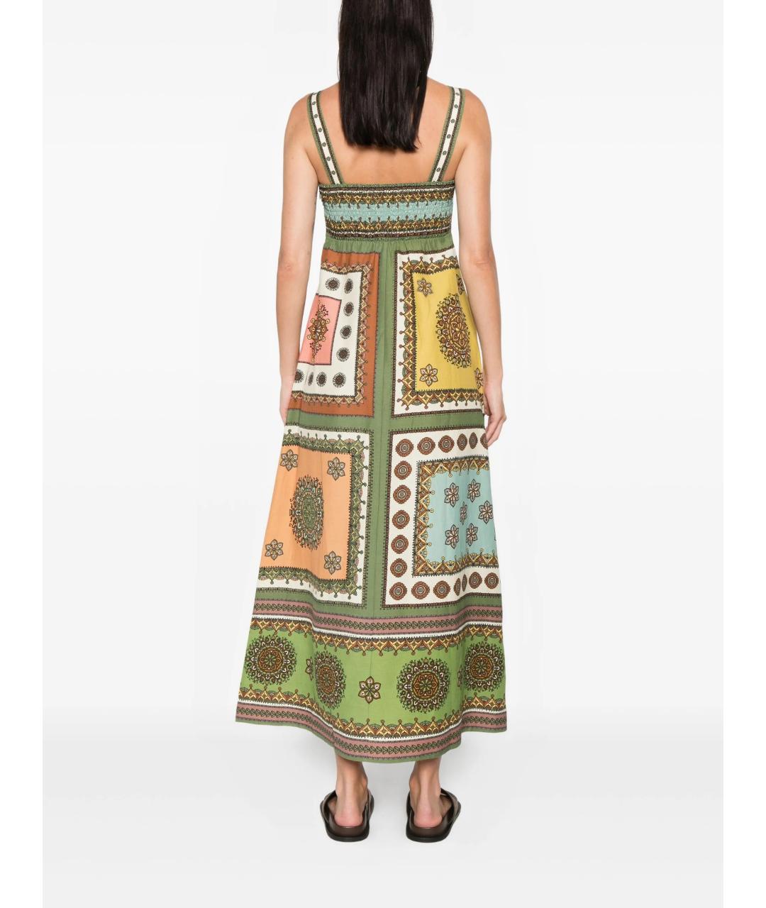 Alemais Мульти вискозное повседневное платье, фото 4