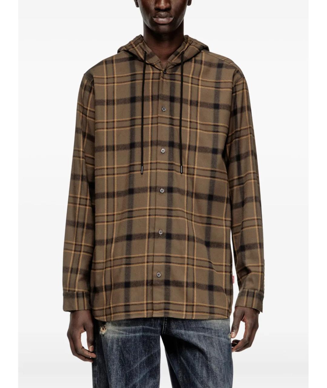 DIESEL Мульти хлопковая кэжуал рубашка, фото 3