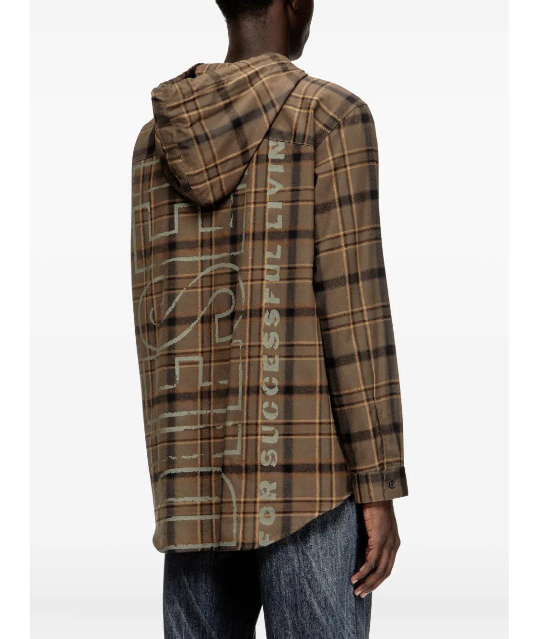 DIESEL Мульти хлопковая кэжуал рубашка, фото 4