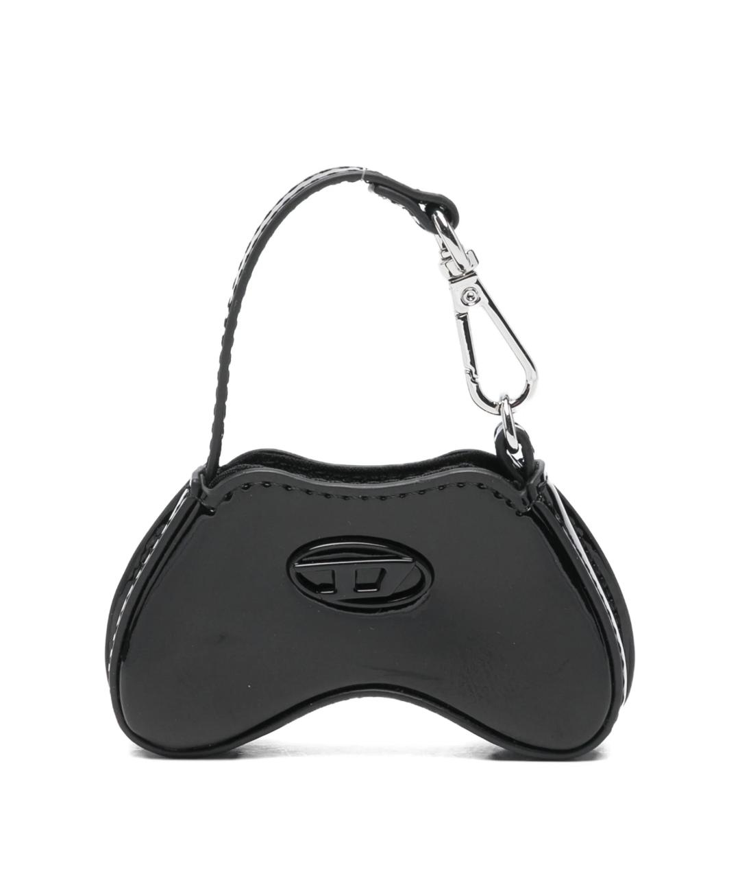 DIESEL Черный брелок, фото 1