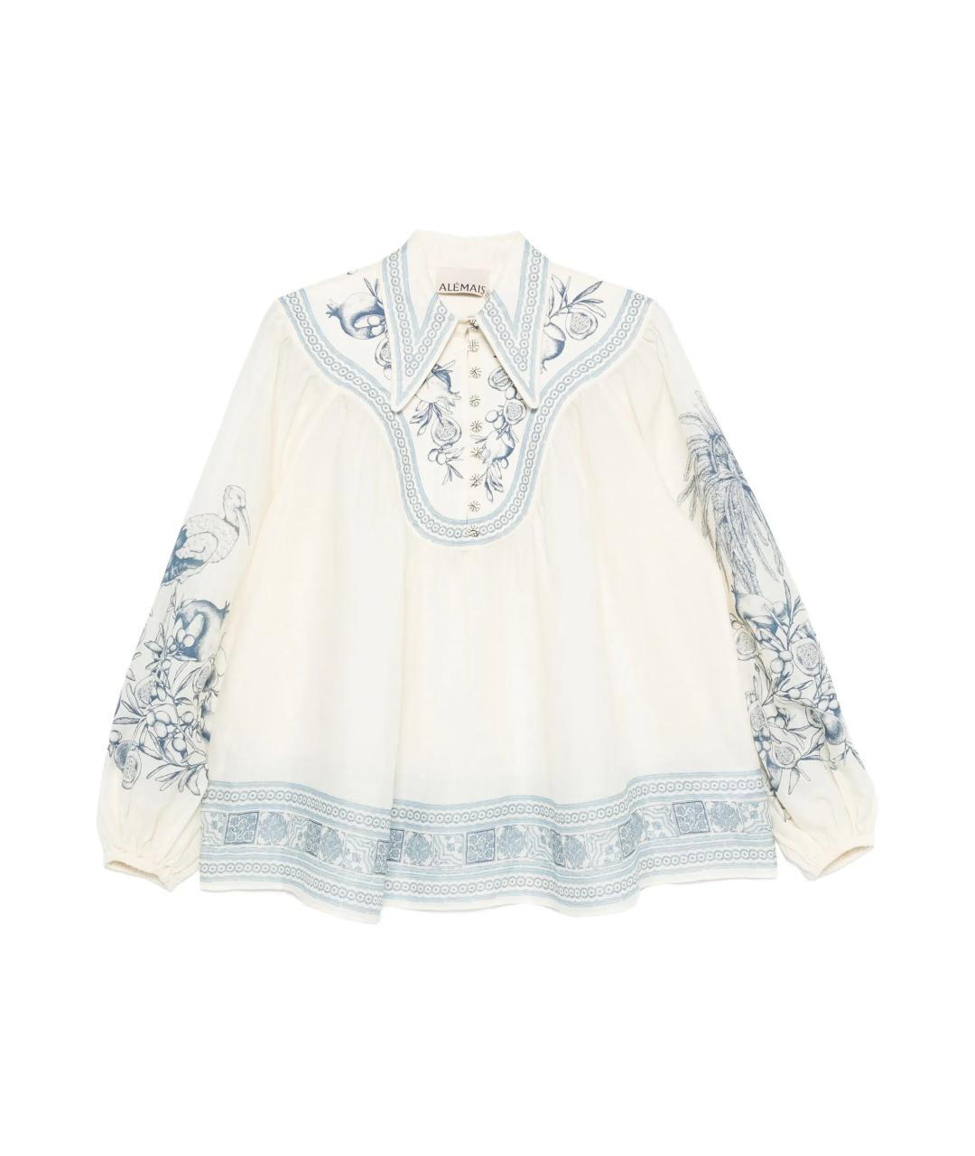 Alemais Белая льняная рубашка, фото 1
