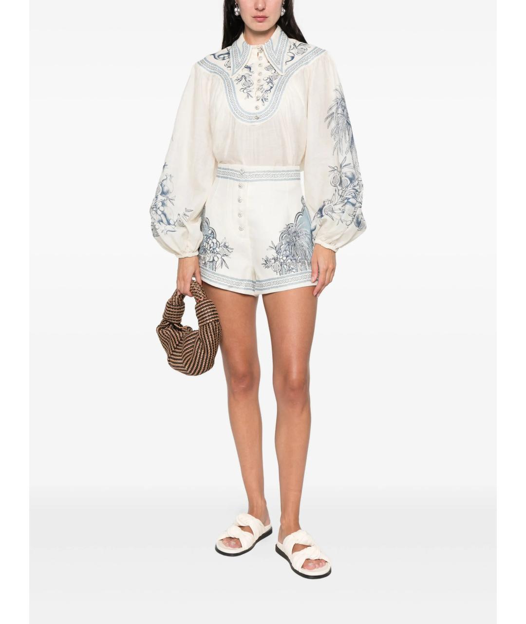 Alemais Белая льняная рубашка, фото 2