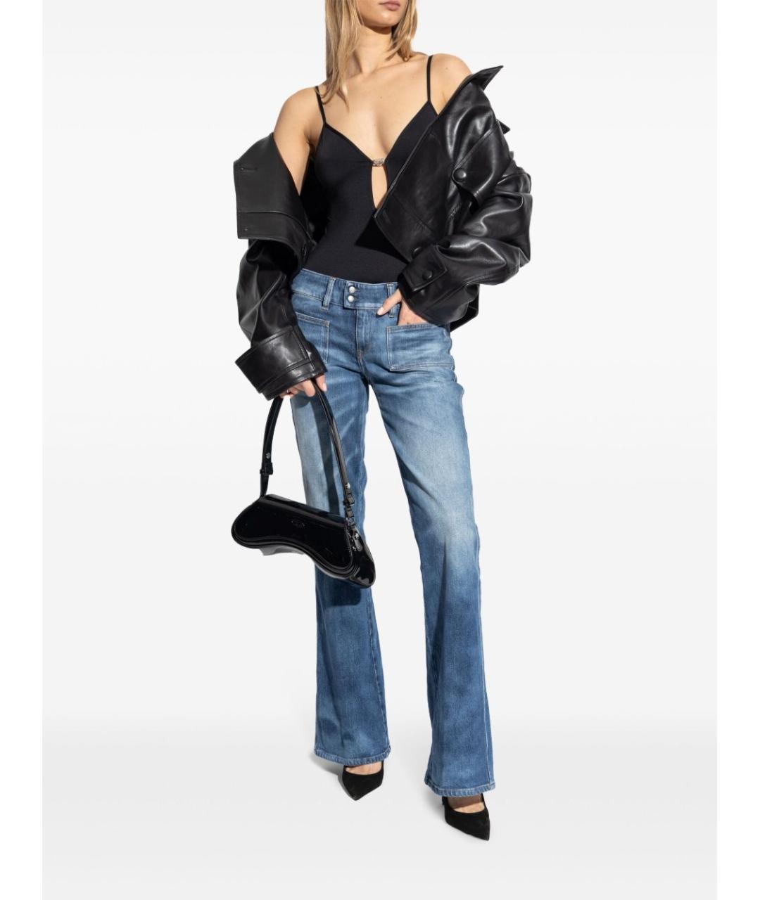 DIESEL Черное полиамидовое боди, фото 4