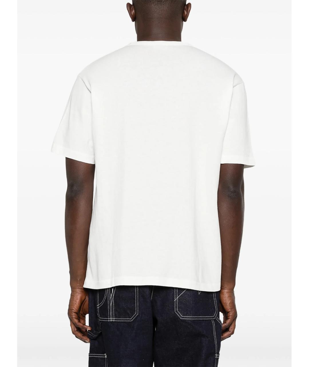 KENZO Белая хлопковая футболка, фото 4