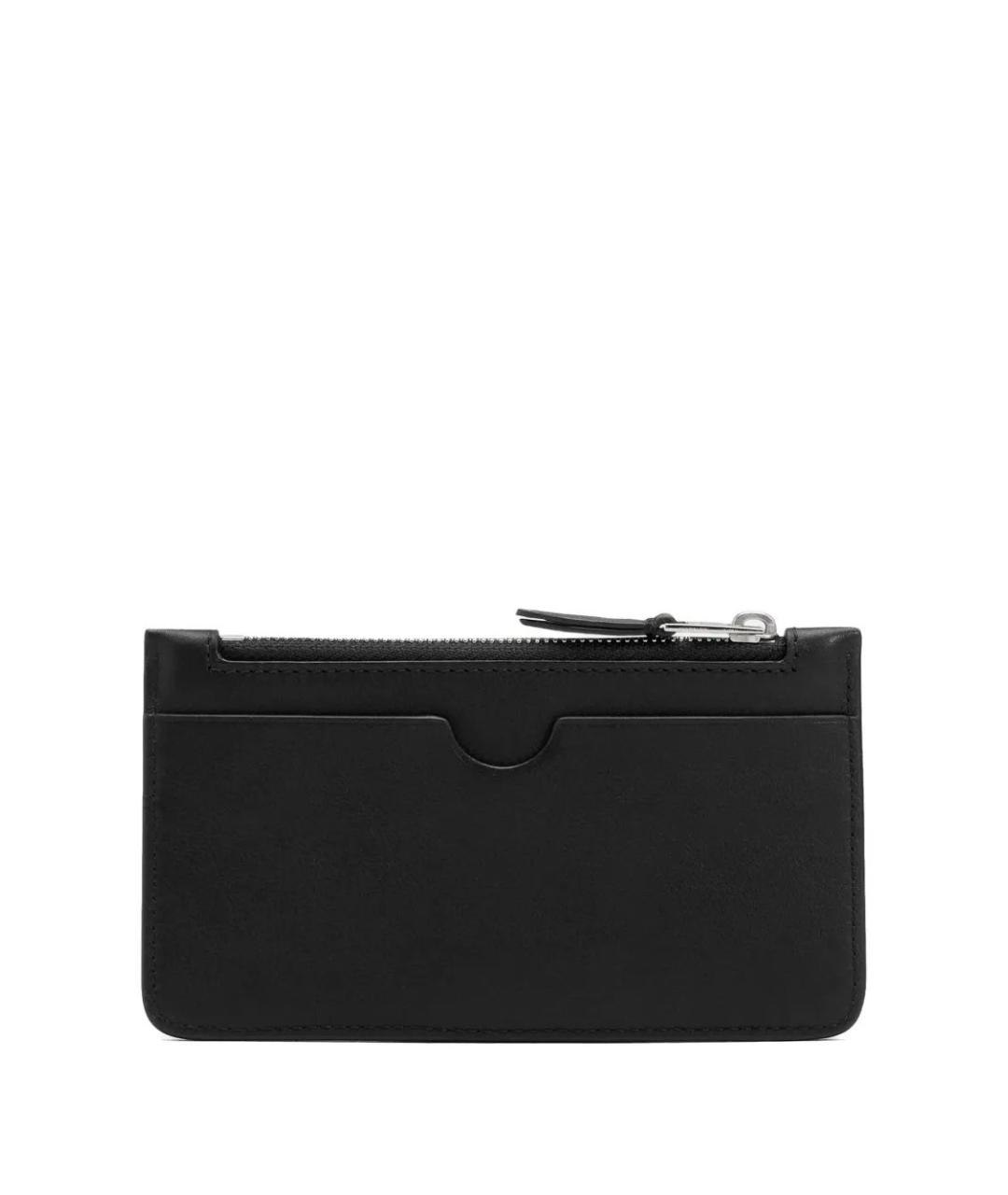 Ami Paris Черный кожаный кошелек, фото 2