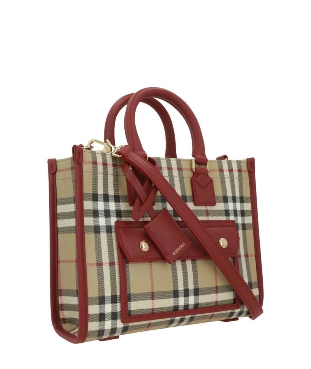 BURBERRY Мульти сумка тоут из искусственной кожи, фото 3