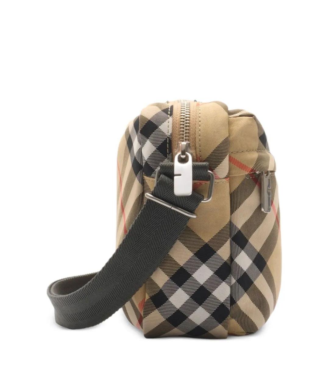 BURBERRY Мульти тканевая сумка на плечо, фото 4