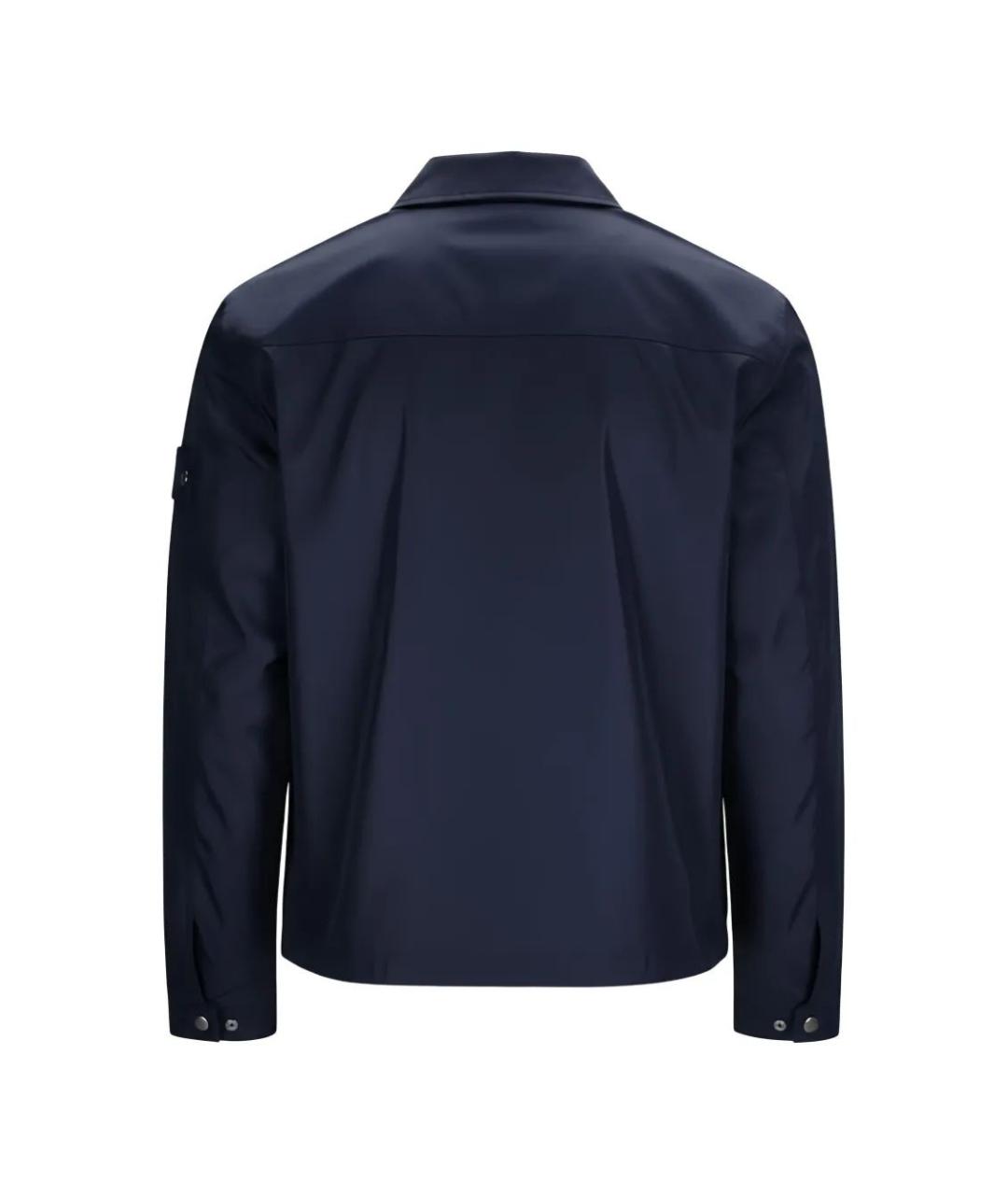 STONE ISLAND Синяя хлопковая куртка, фото 2