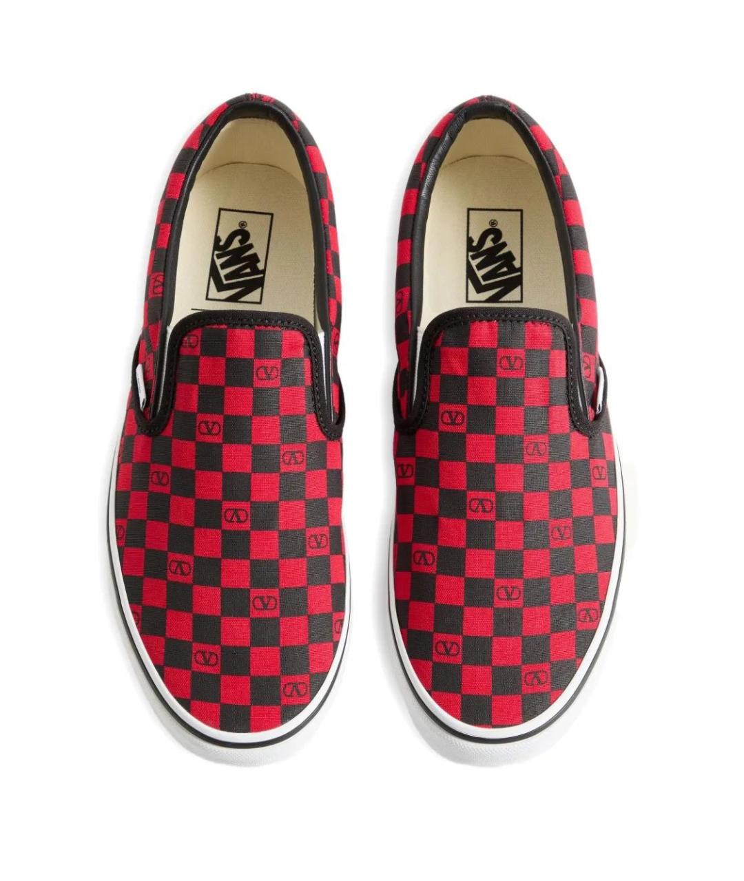 VALENTINO Мульти текстильные слипоны, фото 3