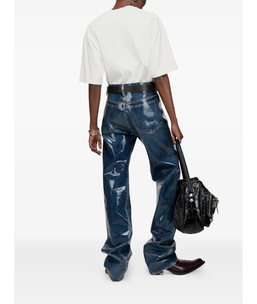 ACNE STUDIOS Белая хлопковая футболка, фото 3