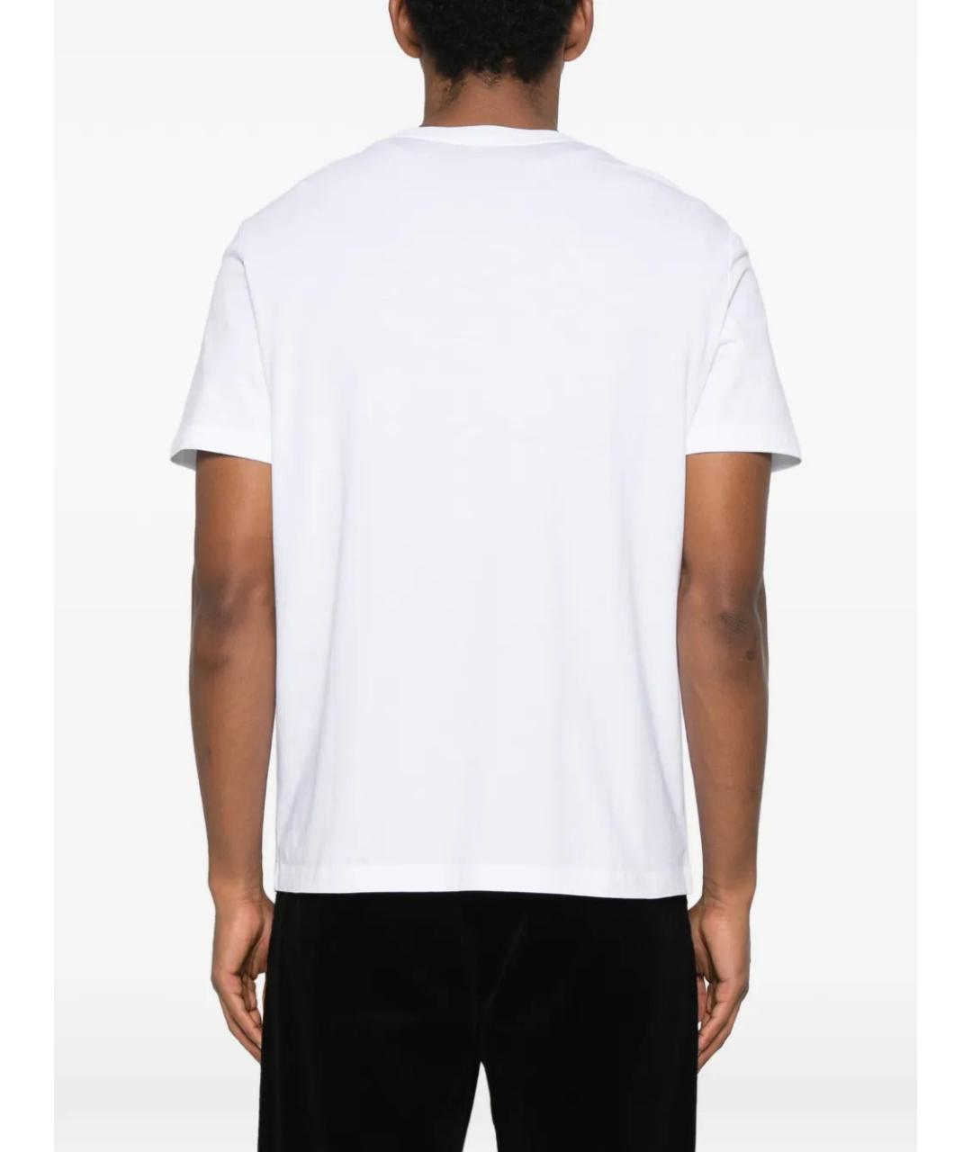 A.P.C. Белая хлопковая футболка, фото 4