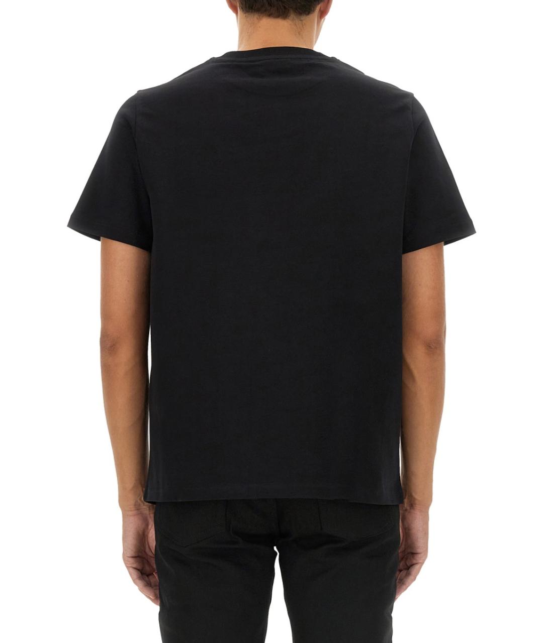 A.P.C. Черная хлопковая футболка, фото 4