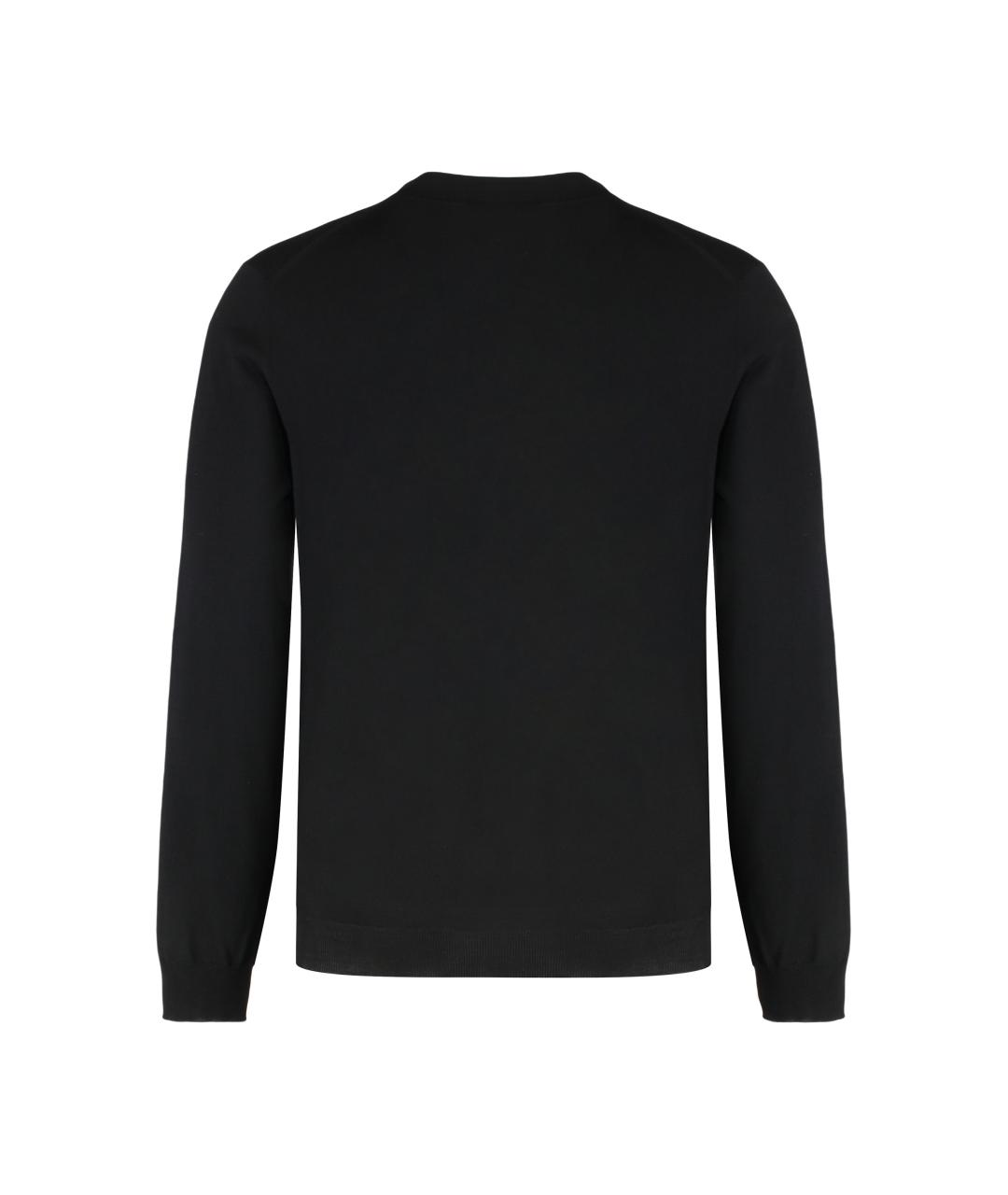 SLOWEAR Черный шерстяной кардиган, фото 2