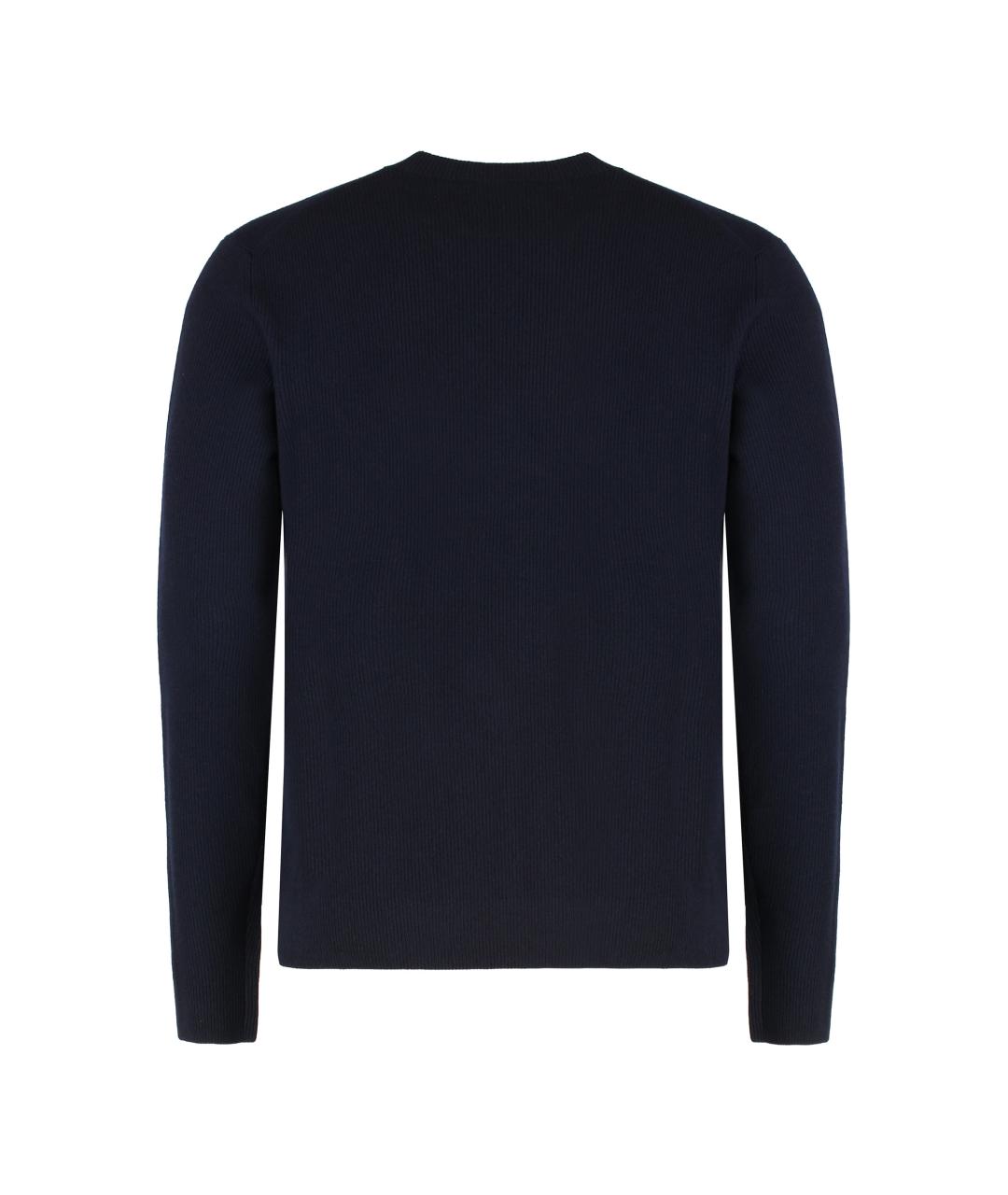 SLOWEAR Синий шерстяной джемпер / свитер, фото 2