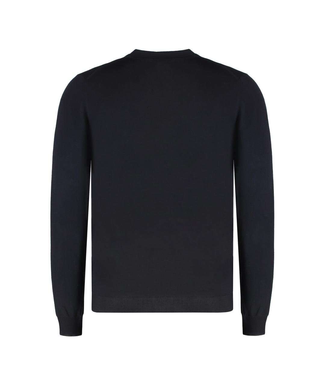 SLOWEAR Синий шерстяной кардиган, фото 2