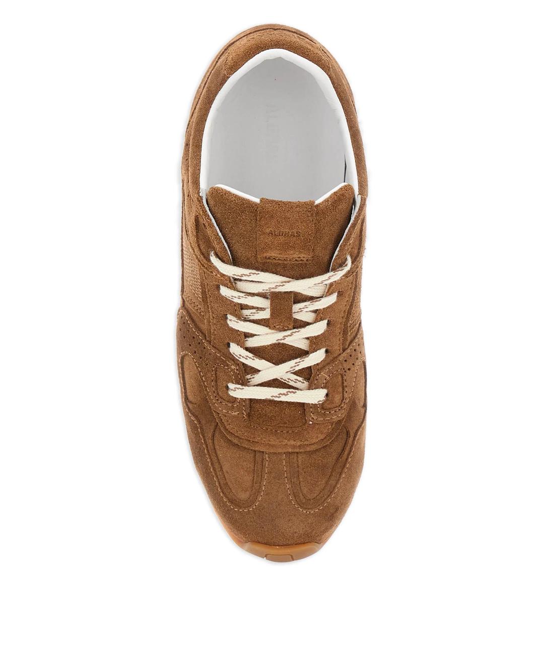 ALOHAS Коричневые замшевые кроссовки, фото 4