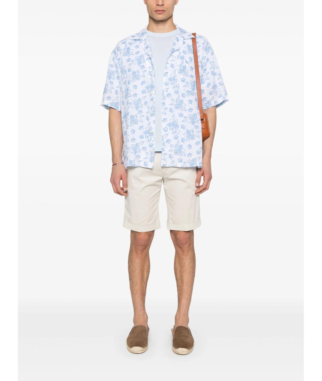 120% LINO Мульти льняная кэжуал рубашка, фото 2